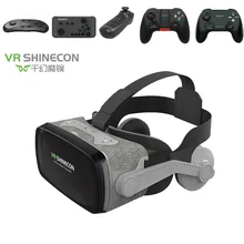 Новейшие очки виртуальной реальности 3D очки виртуальной реальности shinecon VR гарнитура шлем для смартфона смартфон картон Google(4-6,3