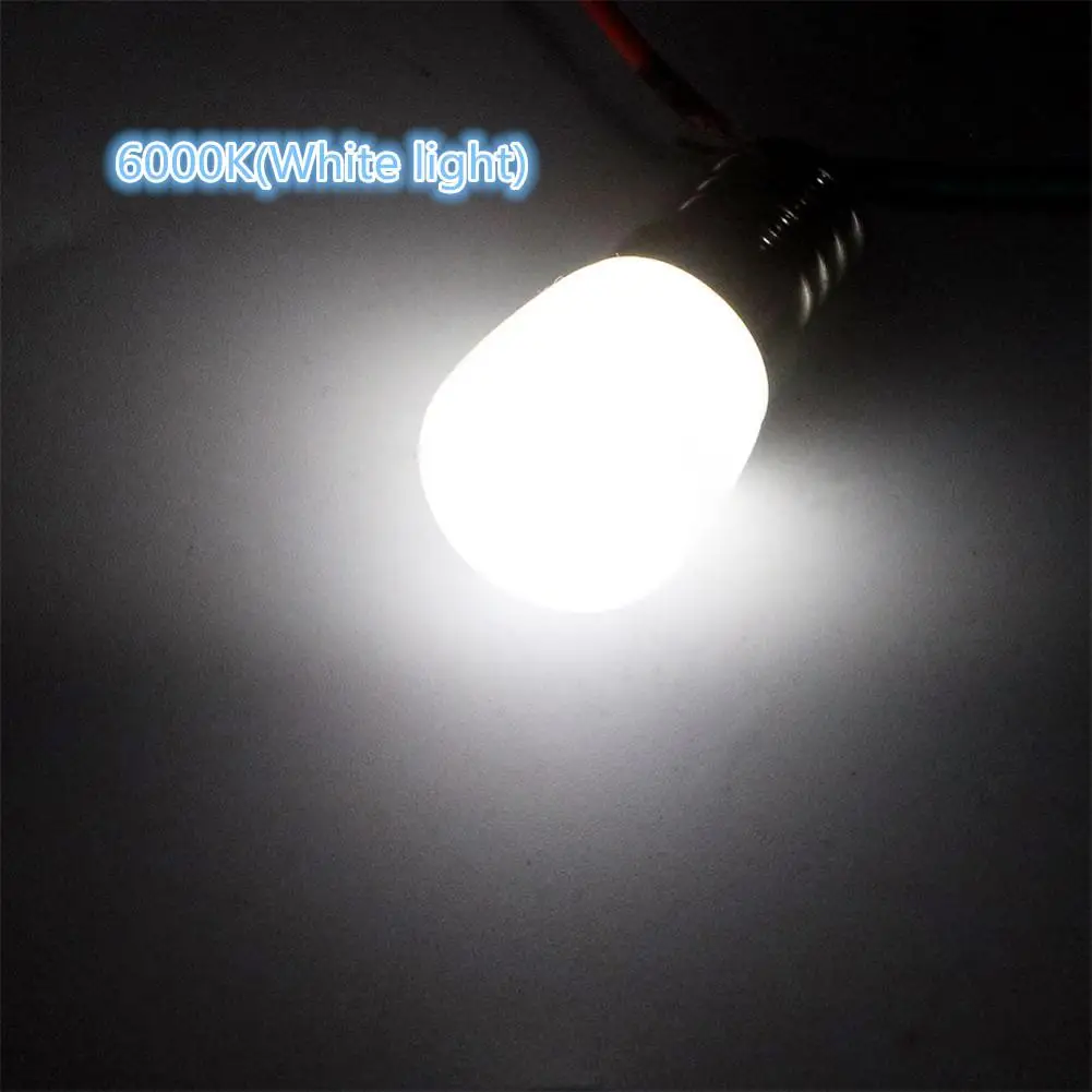 Мини E14 SMD2835 светодиодный светильник стеклянная лампа AC 220V холодильник для