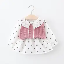 12.10th/Одежда для маленьких девочек; милое платье для маленьких девочек; размеры 73-100 см; г. Весенние детские платья