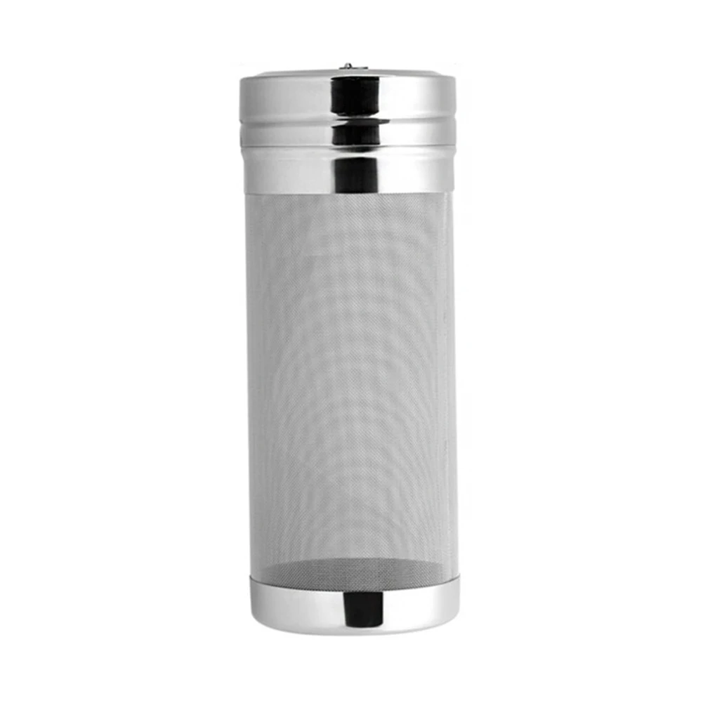 

Accessories Non Toxic Stainless Steel Durable Coffee Reusable Beer Filter Dry Mesh Home Brew With Lid Tools Practical Hop