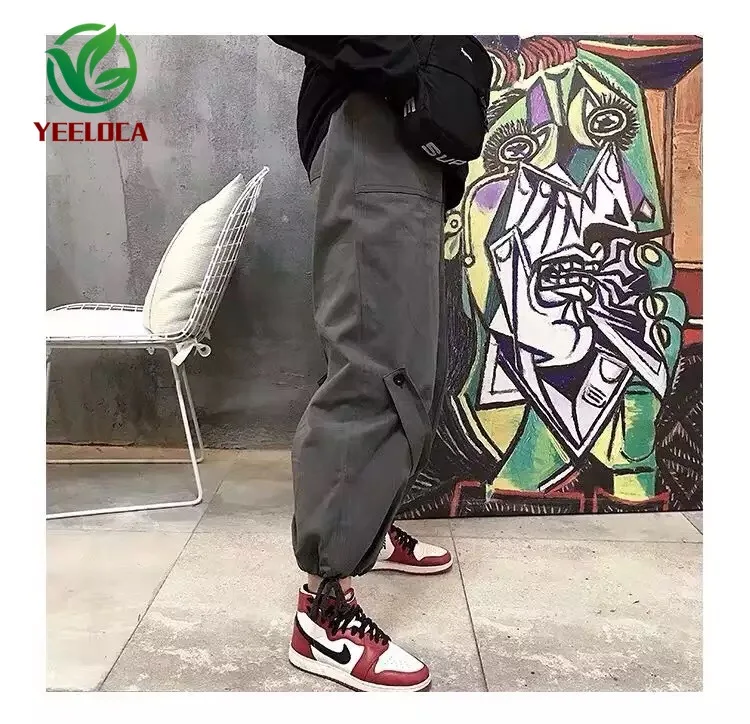 

2019 Japanese Style Harem Pants Nine Points Pants Jogger Leisure Hip Hop Brand Design Sports Trousers Streamers High Street