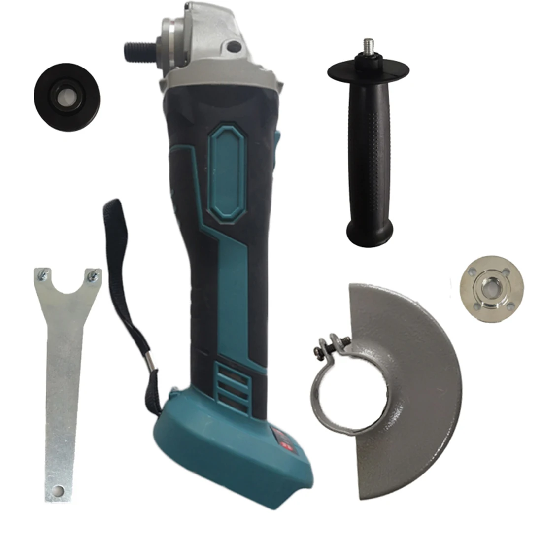 

100mm 18V Brushless Wireless Impact Angle Grinder Head Tools Kit Without Battery For Makita Battery 18V Power Tools Grinding