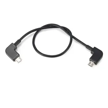 

OTG Data Cable for DJI Mavic Pro Air Spark Mavic 2 Zoom Drone Type-C Micro-USB Adapter Wire Connector for Tablet Phone 30cm