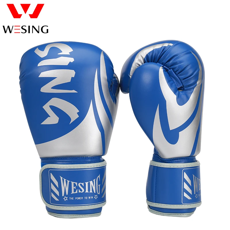 Wesing Professional boxing gloves fight MMA Gloves Martial Arts competition training mitts 5