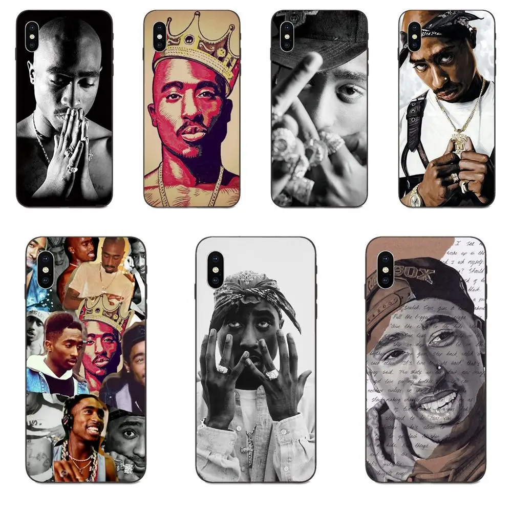 Мягкий чехол для телефона 2pac Tupac и Biggie Xiaomi Mi Mix Max Note 2 2S 3 5X 6 6X 8 9T SE A1 A2 A3 CC9e Lite Play Pro F1 |