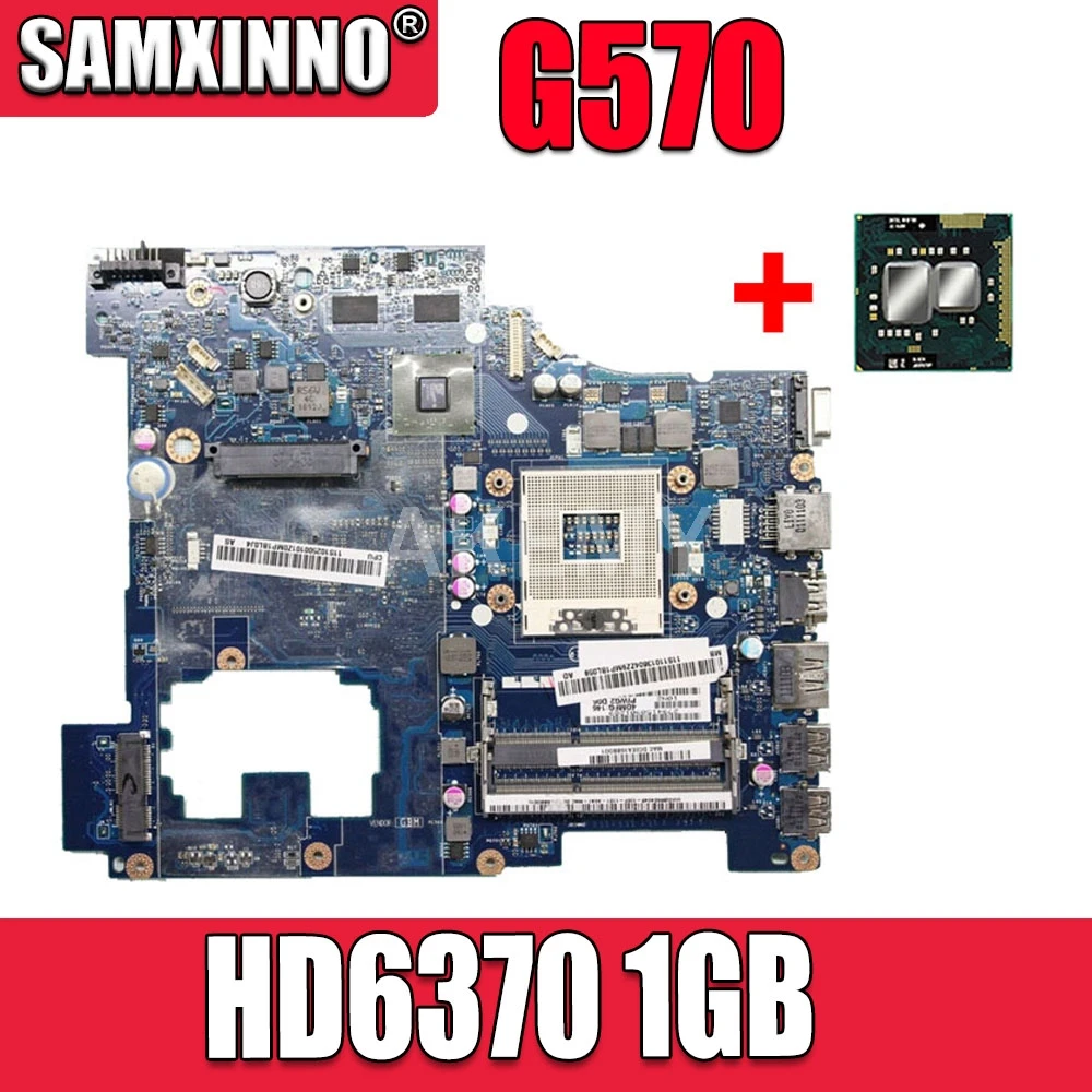 Akemy высокое качество PIWG2 LA-6753P для Lenovo Ideapad G570 материнская плата ноутбука HM65 PGA989 DDR3