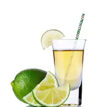 25 шт соломенная бумажная соломинка для питья рождественский стиль одноразовые соломинки кухонные принадлежности Посуда для питья вечерние украшения