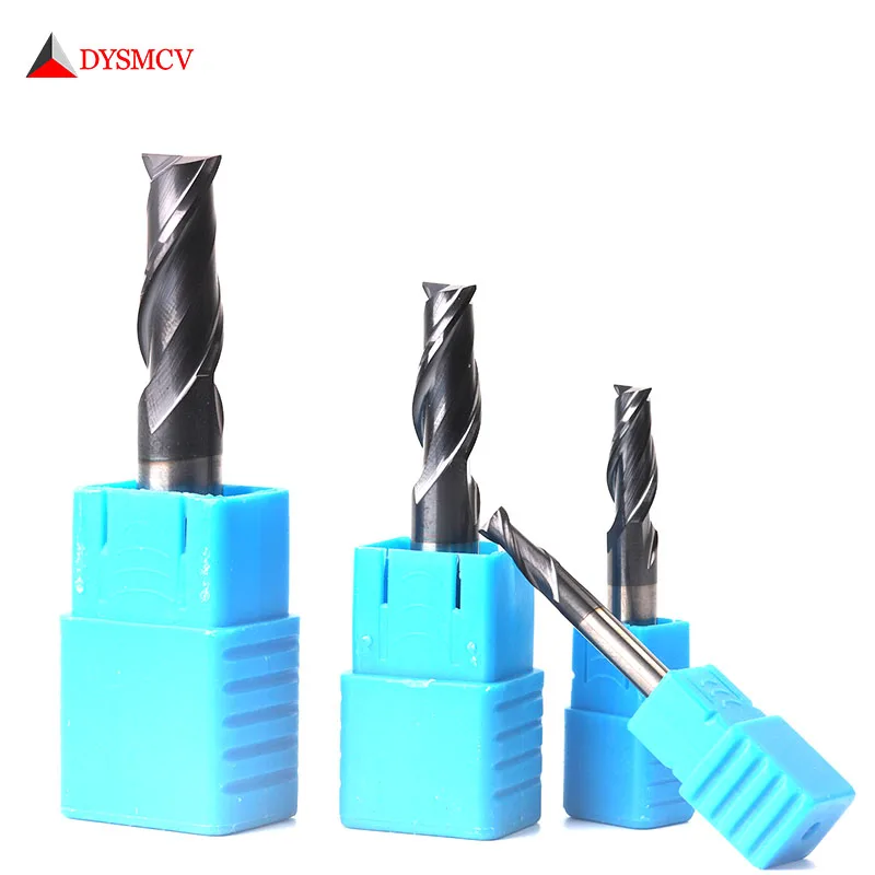 Концевые Фрезы HRC50 1mm1. 5mm2mm2. 5mm3mm4mm5mm6mm2флейта карбида endmillmachine Вольфрамовая сталь cnc фрезерные режущие Фрезы станки