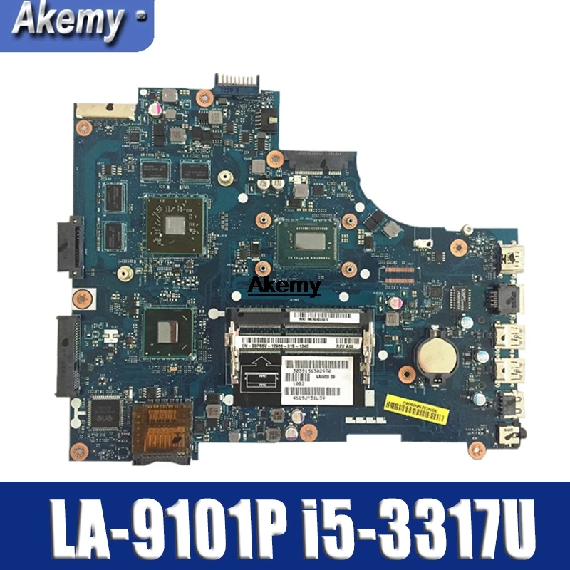 

Laptop motherboard for DELL 15R 3521 5521 PC Mainboard I5-3317U 0P14T7 VAW01 LA-9101P VAW00 LA-9104P fully tested DDR3