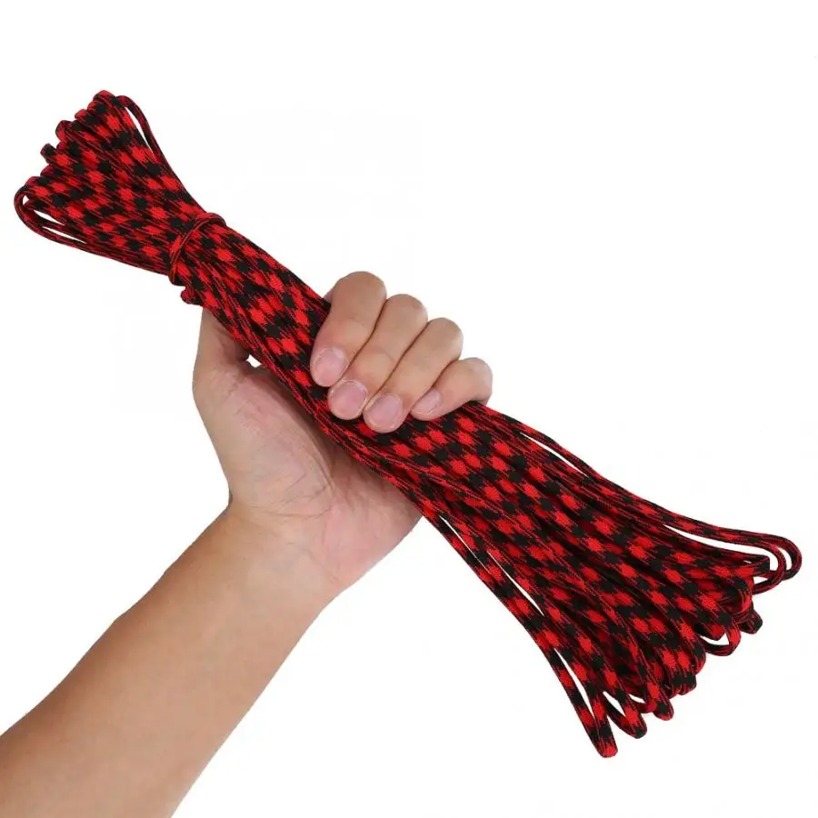 4 мм инструменты Paracord 7 Strand Core полипропилен Многофункциональный парашютный шнур Паракорд шнур наружные инструменты