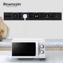 

Wall Embedded Concealed Track Socket,Replaceable Power Outlet Module,Kitchen Bedroom Desk Tabletop Wireless Mobile Rail Socket