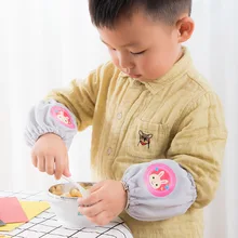 Детская манжета с длинными рукавами и героями мультфильмов; милая осенне-зимняя одежда для маленьких мальчиков и девочек; противообрастающая маленькая манжета; Детская кепка с короткими рукавами