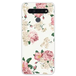 Cartoon Painted Soft TPU Silicone Phone Case - Protective Shell for LG K61 (1)