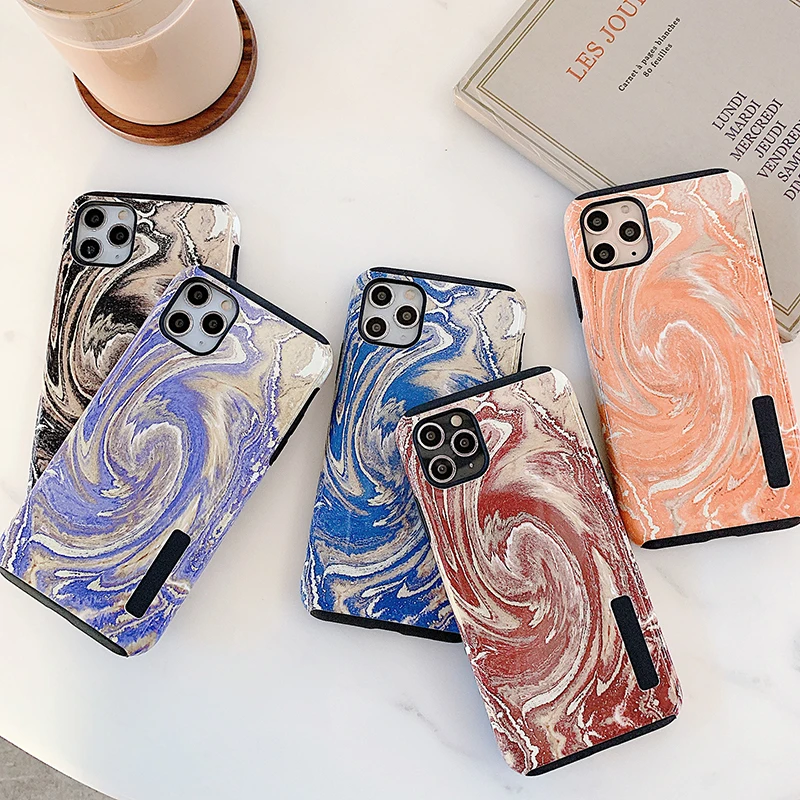 Чехол KISS с художественным мрамором чехол для телефона iPhone 11 Pro Max X XS XR матовый