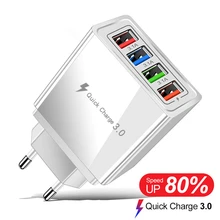 Quick-Charger Adapte Eu-Plug Xiaomi 10-Tablet iPhone 11 Samsung A51 Fast Qc-3.0 48W USB