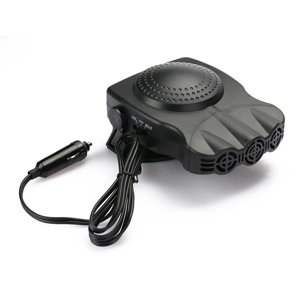 Dehumidifier Defroster Electric Heater New Quick-Heating Multi-Function 12V 150W Automobile Heating Cooling Fan Winter Car
