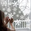 Adhesivos navideños de copos de nieve para ventana adhesivos navideños para pared, calcomanías de pared de habitación para niños, adornos navideños para el hogar, 27 Uds. ► Foto 2/6