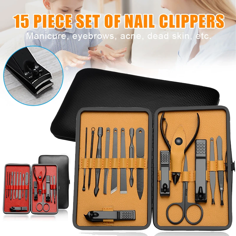 manicure pedicure set nail clippers