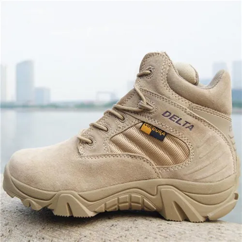  2019 Winter Autumn Men Military Boots Quality Special Force Tactical Desert Combat Ankle Boats Army
