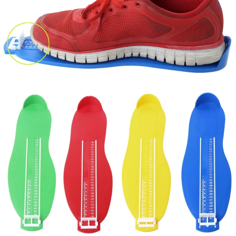 Foot Measurement Device Professional Foot Gauge Measuring Shoe Sizer for Women Men Adult 4 Different Colors Optional sound measuring instrument