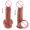 Thick Glans Dildo Realistic Stiff Cock Strap on Dildo Skin Feeling Silicone Penis Huge Big Dick Erotic Lesbian Adult Sex Product 1