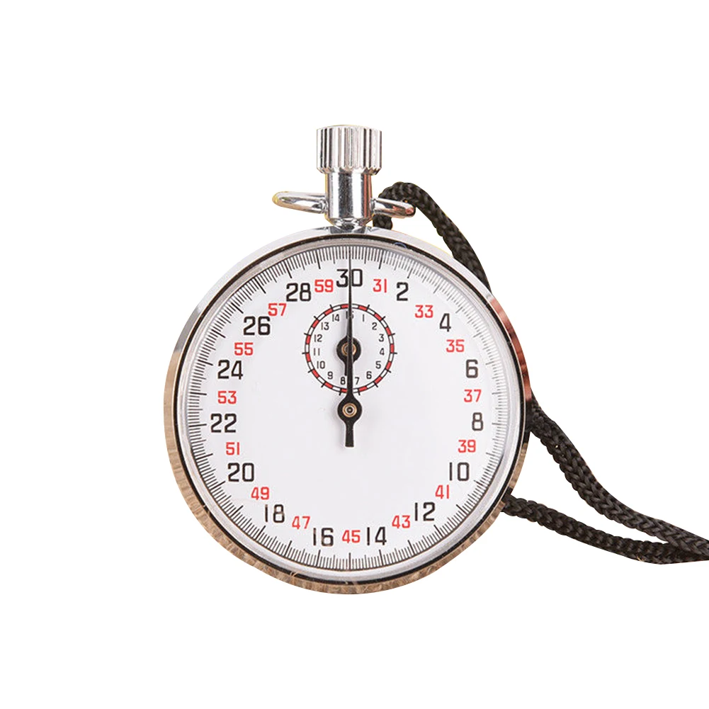 

SXJ504 Athletics Portable Handheld Outdoor Sports Chronograph Alarm Round Running Timer Mechanical Stopwatch Accessory With Case