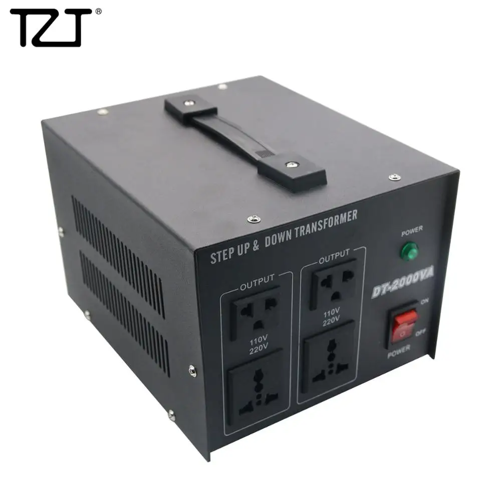 

TZT 500W/1000W/2000W/3000W/5000W Voltage Converter Transformer Step Up/Down Power Supply 220V to 110V 110V to 220V