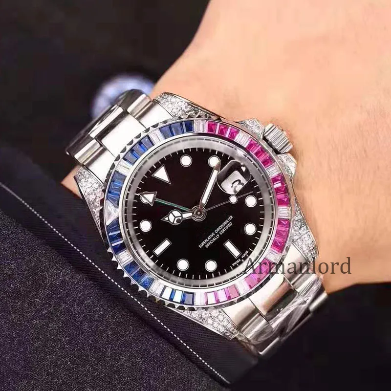 

Luxury Watch AAA Men Watch Waterproof Automatic Mechanical Watch Stainless Steel Sapphire Crystal Automatic Wristwatch