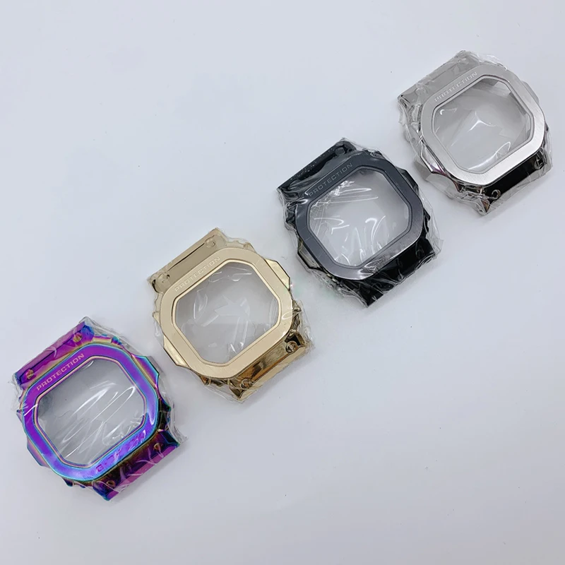 316L Нержавеющая сталь рамка для объектива с оптическими зумом Casio G SHOCK GX 56BB GXW 56