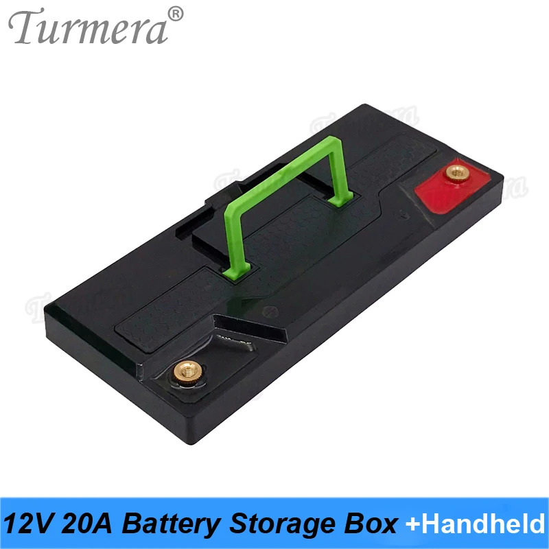 Turmera-uninterrupt Power Supply Battery Storage Box 12v 20ah para 20*32700 3.2v Lifepo4 Bateria e 56*18650 Baterias de Lítio - Image 4