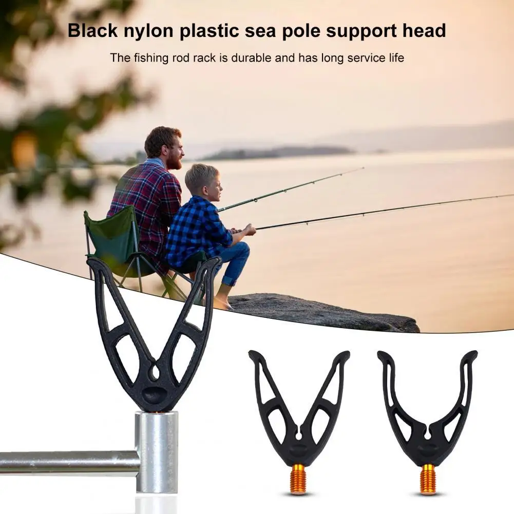 Head Rest Telescopic Fishing Rod Holders Fish Pod Grip Rod Support Stand Head Carp V/U Shape Holder Fishing Tackle
