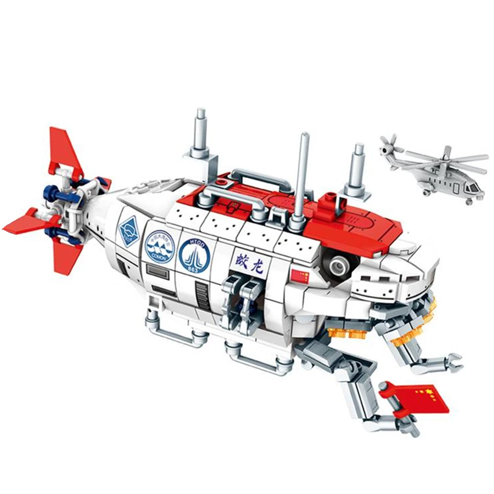 Submarine Christmas 2022 2022 Military Army Swat Police Soldiers Jiaolong Submarine Building Block  Bricks Kids Toys Christmas Gift|Blocks| - Aliexpress