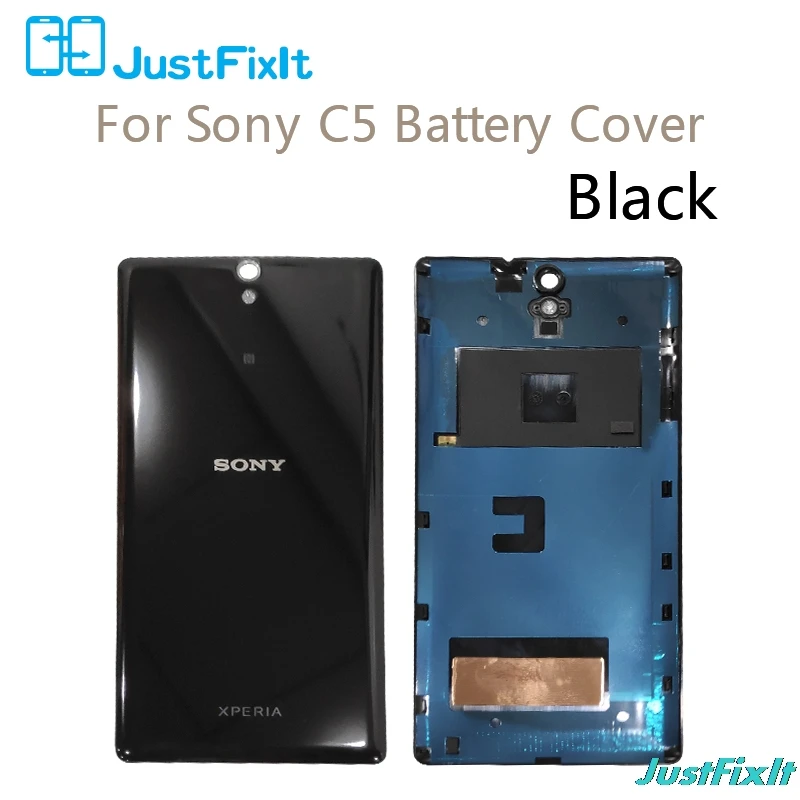 Original For Sony C5 Replacement Parts Back Rear Door Case Repair Xperia Ultra E5553 Battery Housing Cover With NFC |