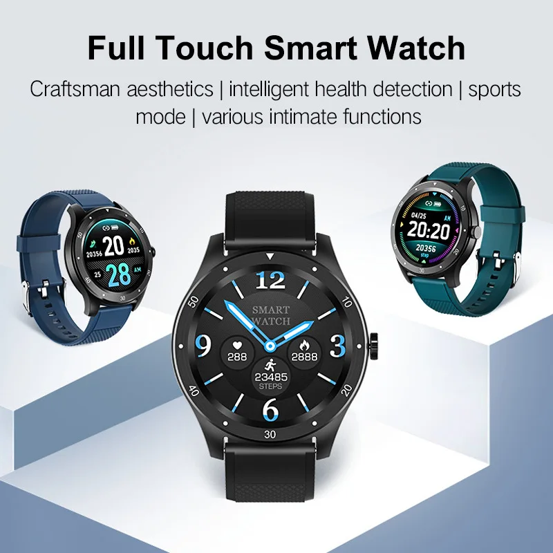 Full touch S6 Smart watch IP67 Waterproof male heart rate blood pressure  Monitor Smartwatch fitness Bracelet|Relojes inteligentes| - AliExpress