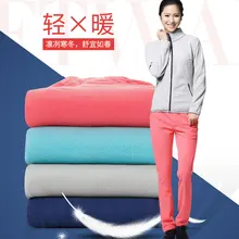 Уличные флисовые брюки мужские осенние и зимние теплые толстые большие размеры парные флисовые облегающие брюки женские брюки Inne