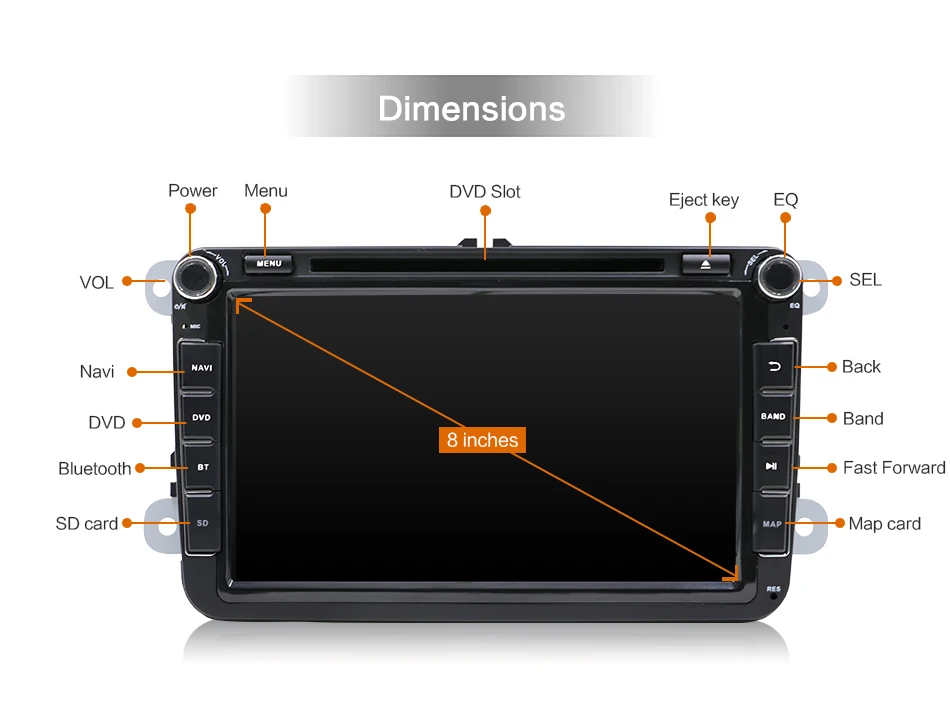 PX6 4G+ 64G Автомобильный DVD gps 2 Din Android 9,0 для Volkswagen Skoda/Seat/Passat/b7/POLO/GOLF5 6/Caddy wifi BT 3g/4G Net SWC Автомагнитола