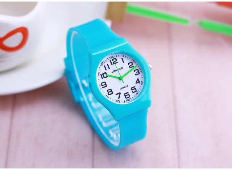 Relojes, модные детские наручные часы для мальчиков и девочек, аналоговые кварцевые часы, яркие цветные цифровые часы для студентов, подарки, водонепроницаемые часы