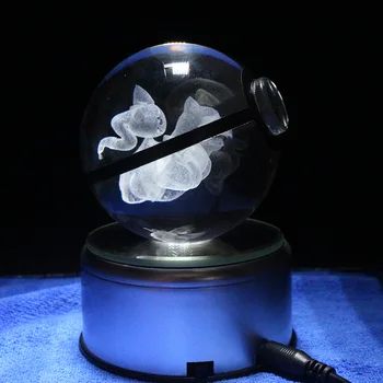 

New Style Good Quality Banette Pokemon Ball Crystal Pokeball Dropshipping