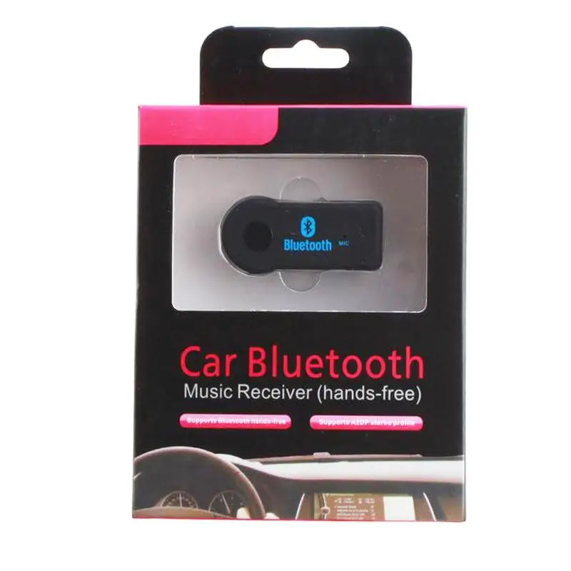 AUX автомобильный Bluetooth приемник 3 5 мм разъем аудио адаптер Громкая связь вызов