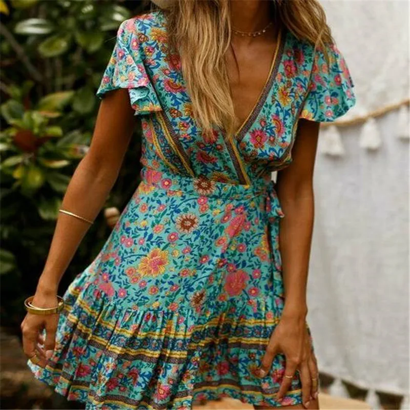 wrap summer dress uk