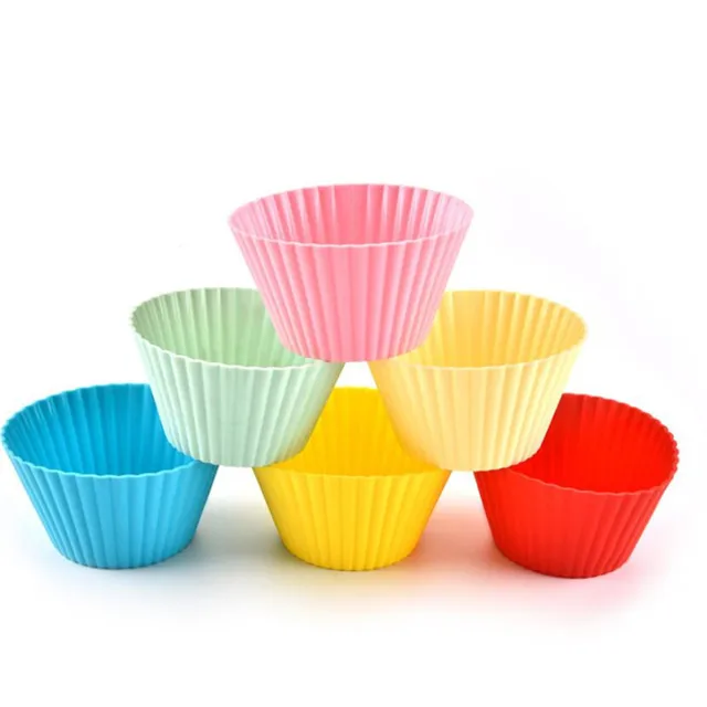 1/5/8/12/20Pcs Szilikon Torta Csésze Bélés Sütő Penész Muffin Kerek Cakecup Szerszám Bakeware Sütés Tészta Konyhai Szerszámok - Image 4