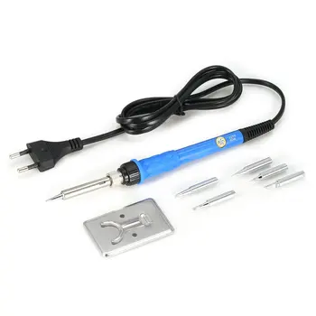 

Adjustable Temperature Electric Soldering Iron Kit Welding Repair Tools Solder Station Heat Soldering Pencil Tool Kit