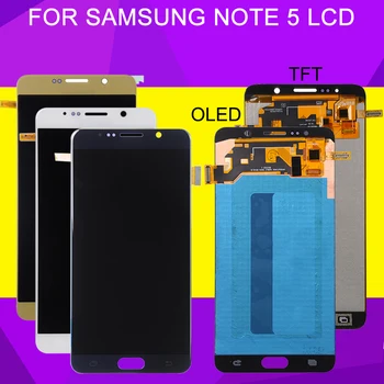 

HH 5.7Inch For Samsung Galaxy Note 5 LCD N920F N920T N920A N920V N920C N9200 Display Touch Screen Digitizer Assembly