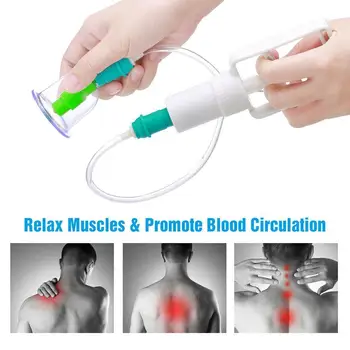 

12pcs Body Health Vacuum Massage Cans Suction cups Device Suction Health Medical Massager care Set Body Therapy P7Y1