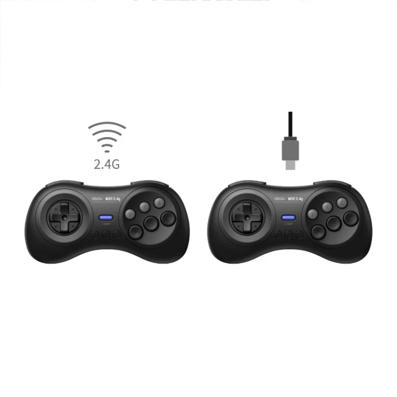 8 BitDo M30 Bluetooth беспроводной геймпад 2,4G для оригинальных sega Genesis и Seg для nintendo Switch PC паровые игры