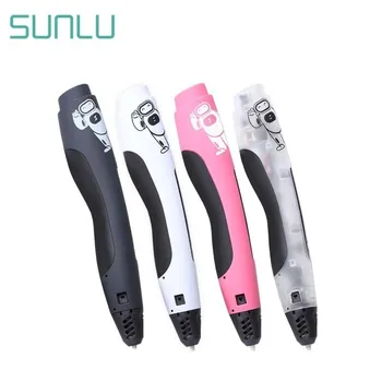 

SUNLU 3D Printing Pen Support 1.75mm PCL Filament 4th Generation 3D Drawing Pens One Button Operation As Best Gift For Kids
