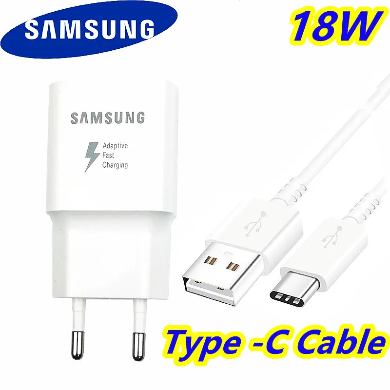 Зарядное устройство Samsung оригинальный EU 18 Вт QC 3 0 адаптер питания для быстрой