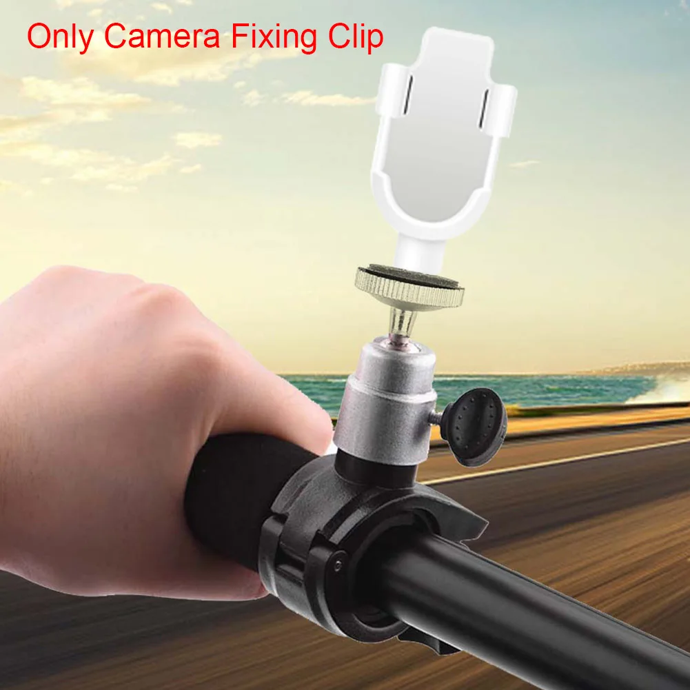 Mount Support Camera Bracket Fixing Clip Durable Practical Portable ABS Selfie Stick Accessories Bicycle Stand For Insta360 GO