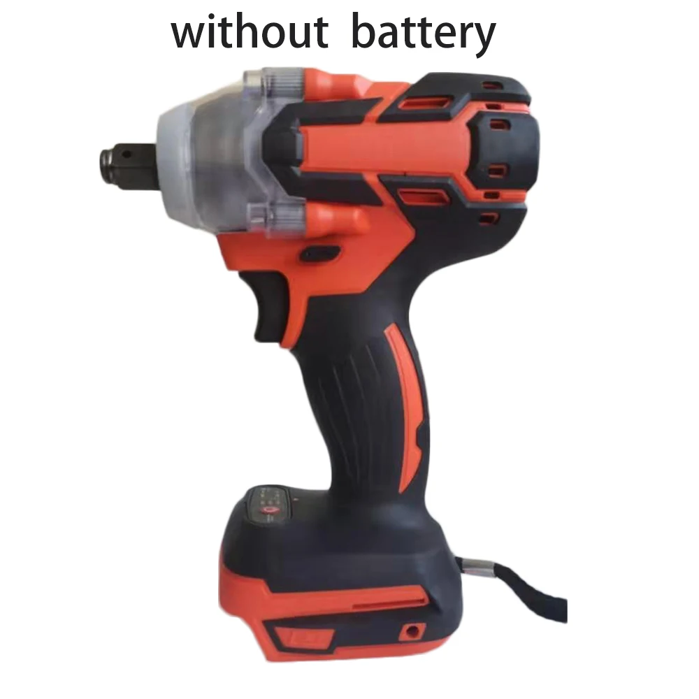 

18V 1/2inch 520Nm Brushless Impact Wrench Body No Battery For Makita Battery Electric Wrench ferramenta Torque Rechargeable