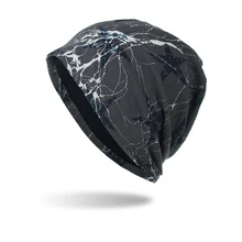 Шапка бини для осени зимы шапка молния пятиконечная звезда двойной тонкий Skullies Beanies шапки береты-кепки Gorros мужская шапка